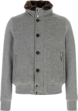 Moorer Levion Down Jacket - Jackets - Hombre - Gris - XL