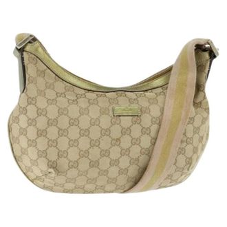 Gucci Borsa a spalla in tela Pre-owned - - Pre-owned - Donna - Beige - ONE SIZE