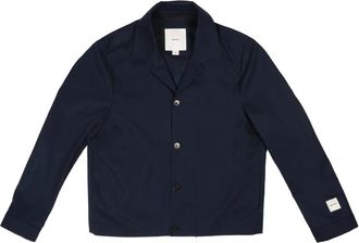 Calvin Klein Boxy Shacket - Heren - Zomerjassen - Blauw - XL - Katoen - Jassen