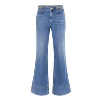 Marciano Jeans, Dames, Blauw, W31, Denim, Alyssa Wide Leg Denim Pant