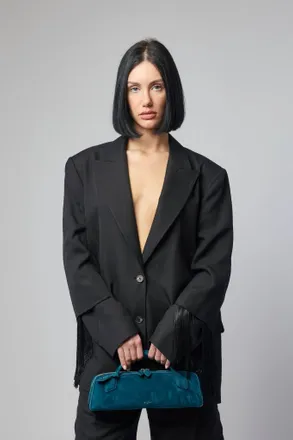 Frenken Act Fringed Blazer