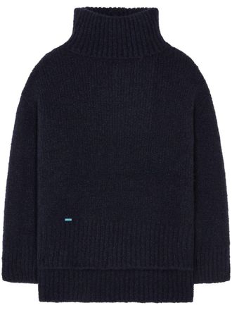 Alanui Maglione con placca logo - Blu