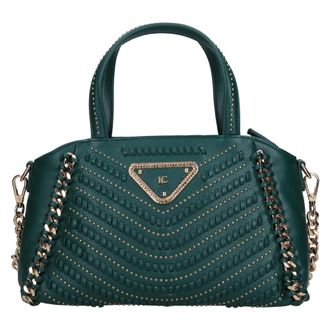 La Carrie Mars Ryder Handtas - Dames - Handtassen - Groen - ONE Size - Leer - Tassen