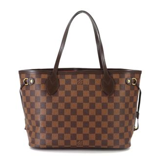 Louis Vuitton Brown Damier Canvas Ebene Damier Canvas Handbag Pouch Tote Bag (Pre-Owned)