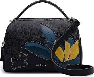 Radley London Nature Blooms Crossbody Bag in Black at Nordstrom Rack, Size Small