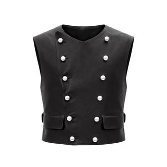 Ann Demeulemeester Dino Double-breasted Waistcoat
