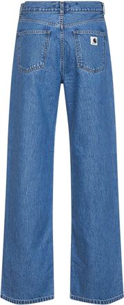 Carhartt Work in Progress Womens Jeans W Jane Loose Fit Blue Viscose