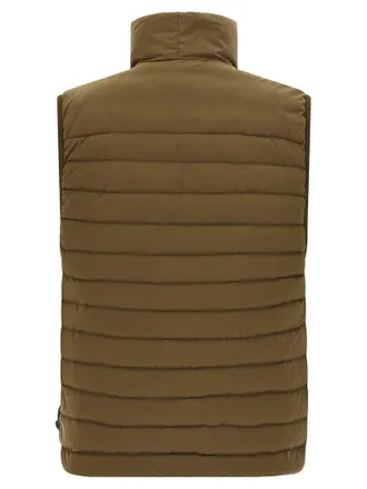 Stone Island Goose Down Padded Vest - Khaki