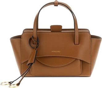 Hidesins Flap S - Dames - Handtassen - Bruin - ONE Size - Katoen - Tassen
