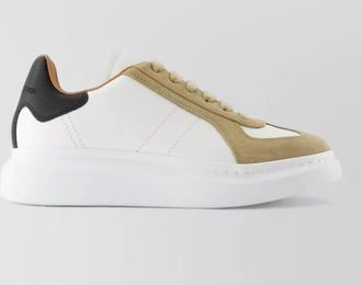 Alexander McQueen leather oversized low-top sneakers