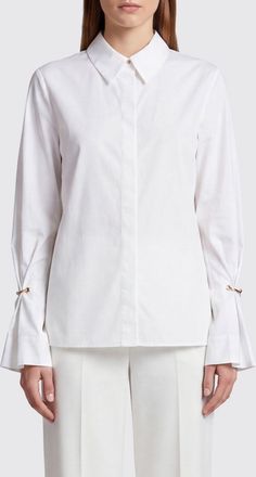 Erika Cavallini Semi Couture Camicia Donna colore Bianco