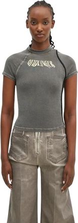 Ottolinger T-Shirts - Dames - T-shirts - Grijs - XS - Tops
