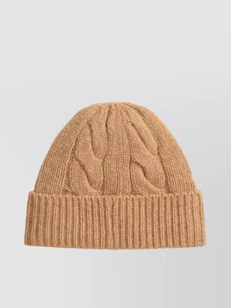 Polo Ralph Lauren knit cable ribbed cuff hat