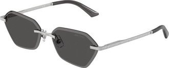 Jimmy Choo London JC4022J 300287 Womens Sunglasses Silver Size 58