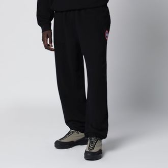 Canada Goose Black Rove joggers by C. P. Company
