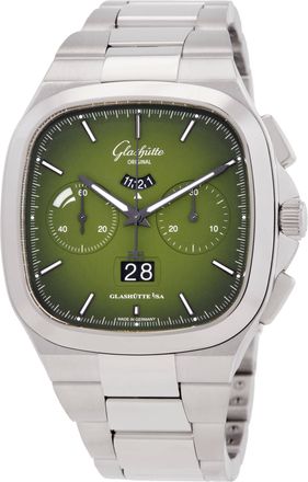 Glash&uuml;tte Original Glashutte Seventies Chronograph Panorama Date Automatic Mens Watch 1-37-02-09-02-70