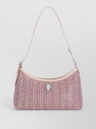 Kurt Geiger woman handbag strass embellishment single top handle