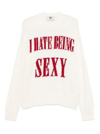 Aniye By intarsia-knit sweater - women - Acrylic/Alpaca/Wool/Viscose - S - Neutrals