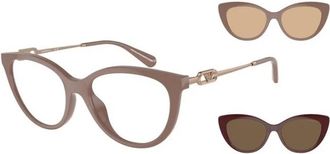 Emporio Armani Dames, Accessoires, Bruin, Maat: 53 MM
