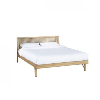 Robin des Bois Cama de 160x200 en roble beige