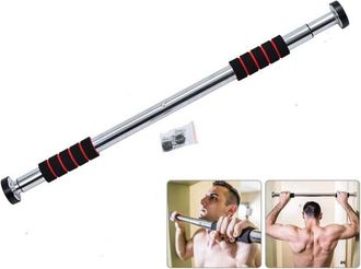 Trade Shop Trade Shop - Barra De Tracci&oacute;n De Puerta Ajustable De 0,6 A 1 Mt Entrenamiento De Gimnasio De Fitness