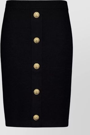 Balmain mini knit pencil skirt