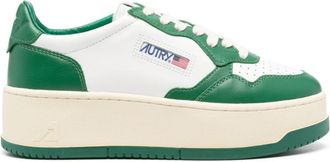 Autry Medalist Platform sneakers - women - Leather - 38 - White