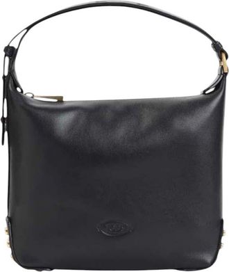 Tod's Black Logo Mini Shoulder Bag