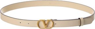 Valentino Vlogo Signature Leather Belt