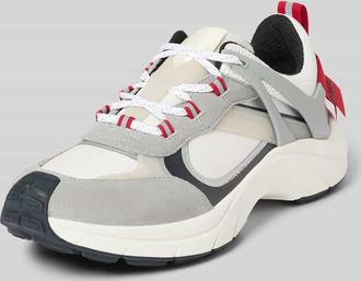 HUGO BOSS Sneaker mit Schn&uuml;rverschluss Modell merp in Mittelgrau, Gr&ouml;&szlig;e 43