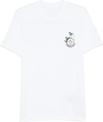 Moncler Cartoon Logo Graphic T-shirt