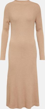 Joseph Knitted silk-blend midi dress