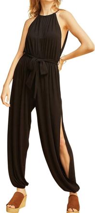 Entro Day To Night Jumpsuit In Black