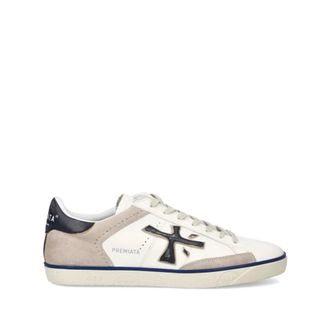 Premiata Sneakers, male, Multicolor, Size: 14 US Steven Leather Sneakers