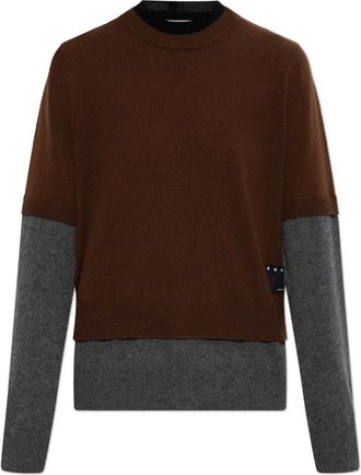Marni Mujer, Jerseys, Marr&oacute;n, Talla: S