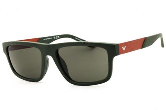 Emporio Armani EA4244U 618471 Matte Green/Dark Brown