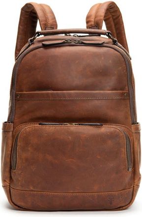 Frye Logan Leather Backpack in Cognac at Nordstrom