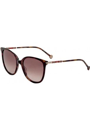 Carolina Herrera Womens CH0023S 55 0086 HA Sunglasses - Brown - One Size