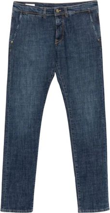 Incotex Straight Jeans - Heren - Regular Fit Jeans - Blauw - W35 - Jeans