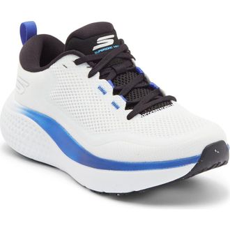 Skechers GO RUN Supersonic Max Running Shoe in White/Black/Blue at Nordstrom Rack, Size 8.5