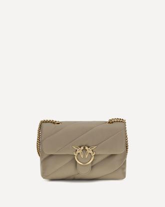 Pinko Love Classic leather Shoulder Bag Female UNI