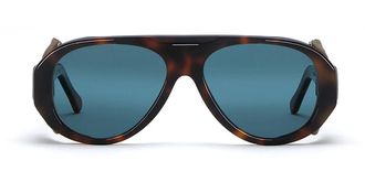 L.G.R Sand Flap L.G.R for Sease Polarized 6725 Mens Sunglasses Tortoiseshell Size 58