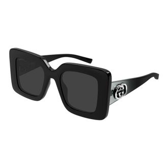 Gucci Butterfly Sunglasses - female - Gucci - Sunglasses - Black - 49 MM - Accessories