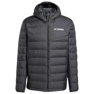 ADIDAS TERREX Terrex Multi Light Down Climawarm Hooded Daunenjacke f&uuml;r Herren | grau