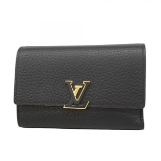 Louis Vuitton Hot Pink Noir Wallet (Tri-Fold) (Pre-Owned)