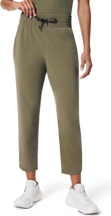 Spanx On the Move Tapered Pants in Tuscan Olive at Nordstrom Rack, Size Medium