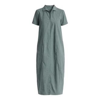 Transit Par-Such Shirt Dresses, female, Green, Size: 2XL Cfdtrcm225-04 Shirt Dress