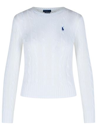 Polo Ralph Lauren Wei&szlig;er Baumwollpullover Julianna von Polo Ralph Lauren