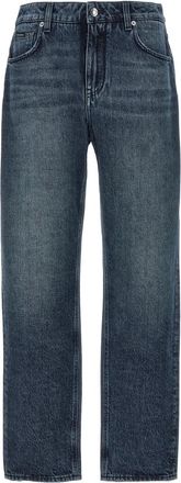 Dolce & Gabbana Navy Blue Boyfriend Jeans