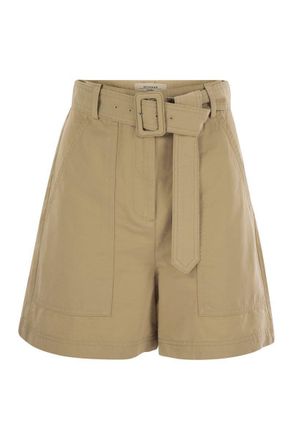Max Mara Cirino - Cotton And Linen Bermuda Shorts